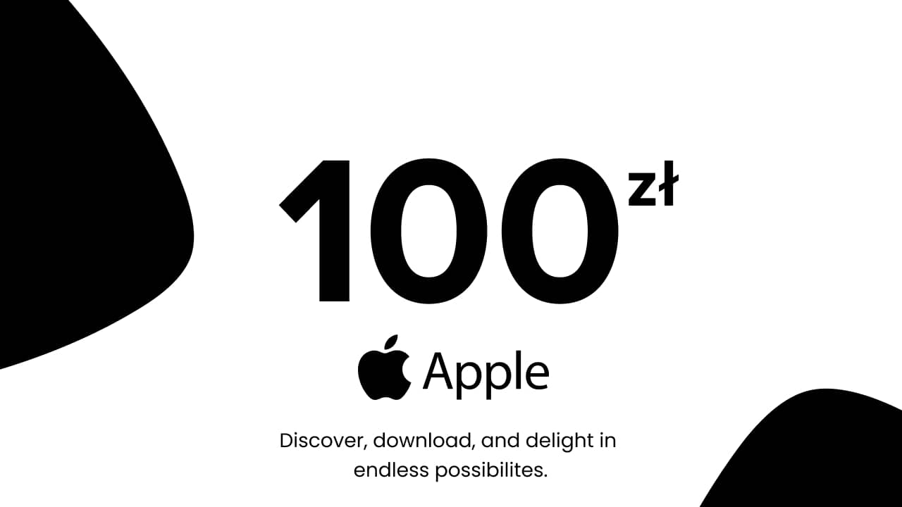 Apple - 100 PLN (Poland)