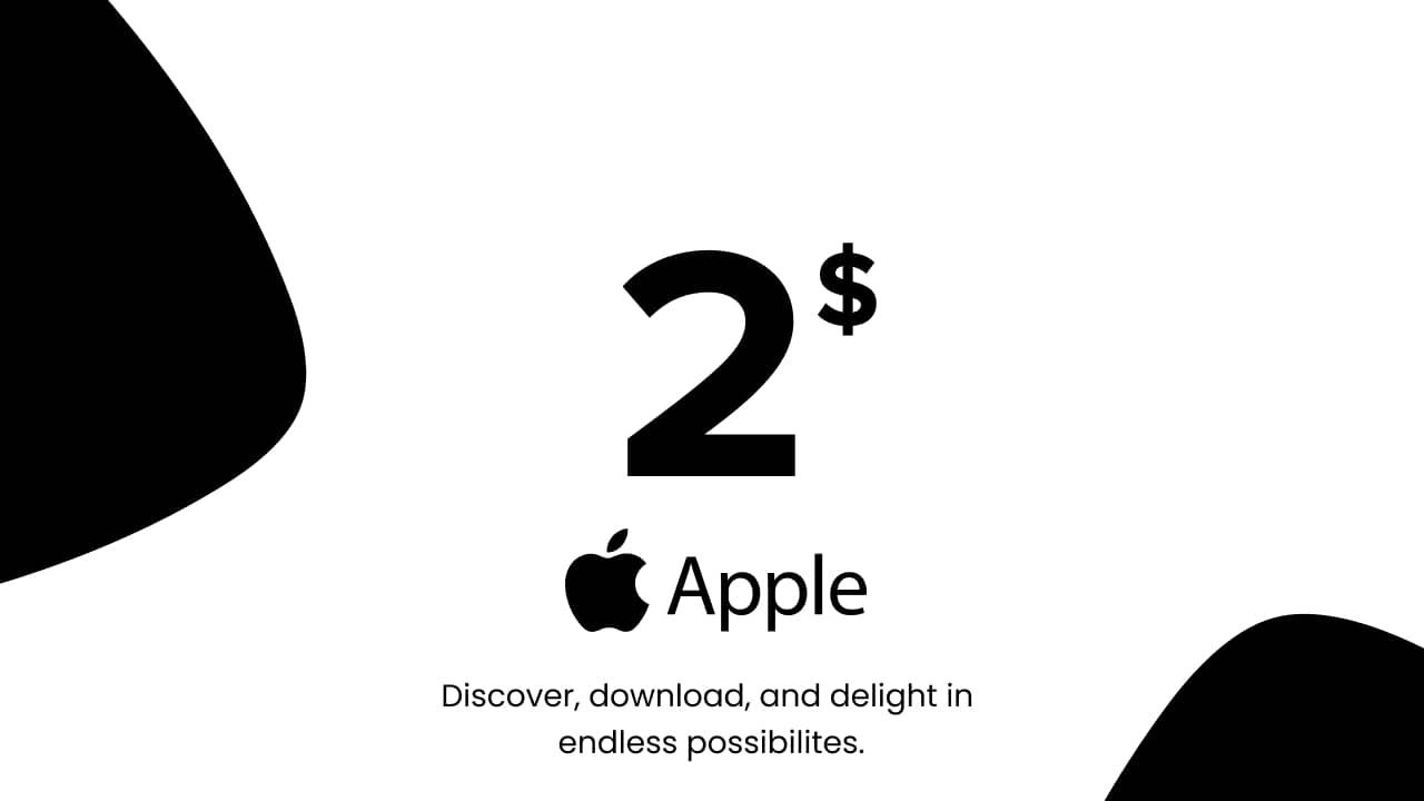 Apple - 2 USD (United States)