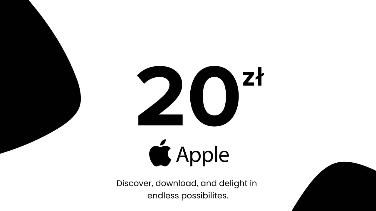 Apple - 20 PLN (Poland)