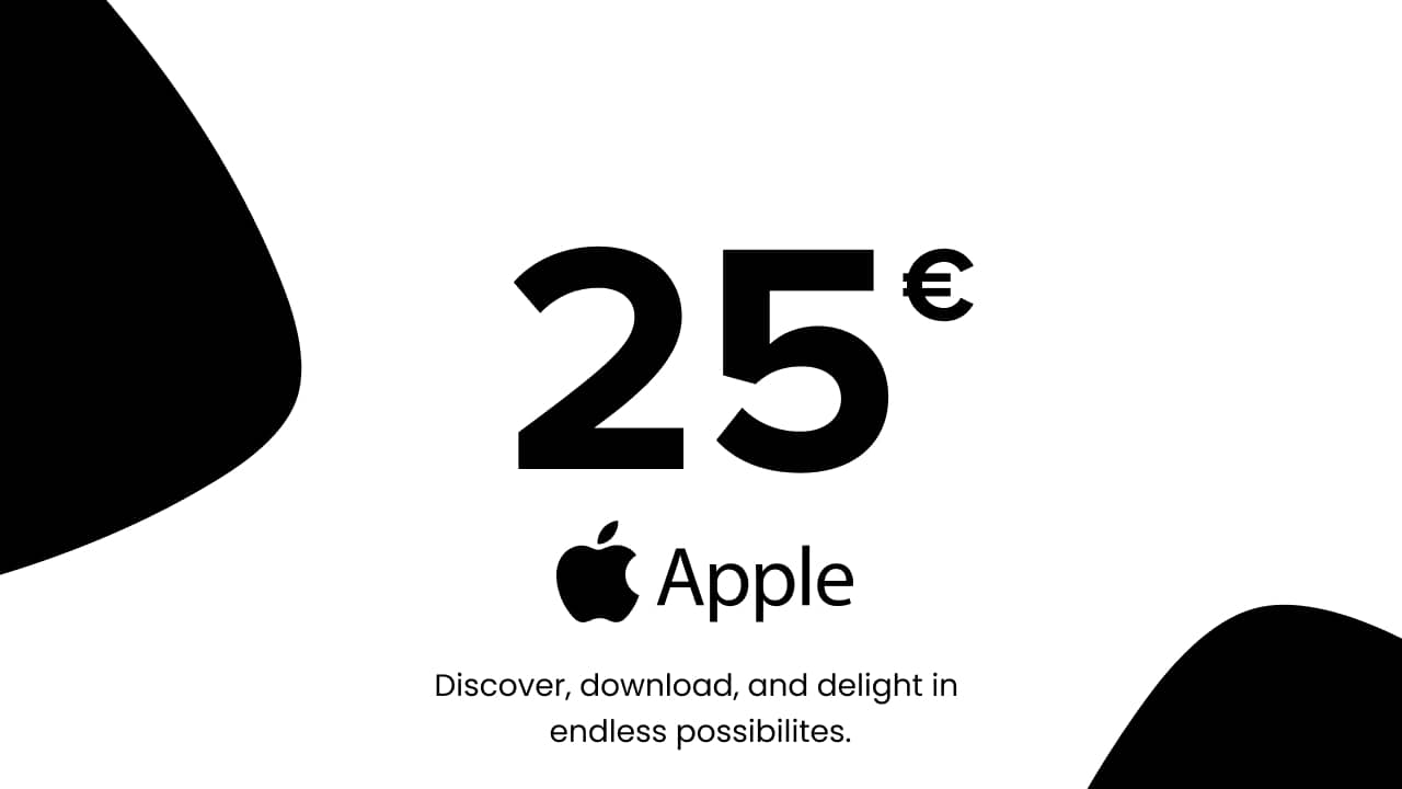 Apple - 25 EUR (Netherlands)