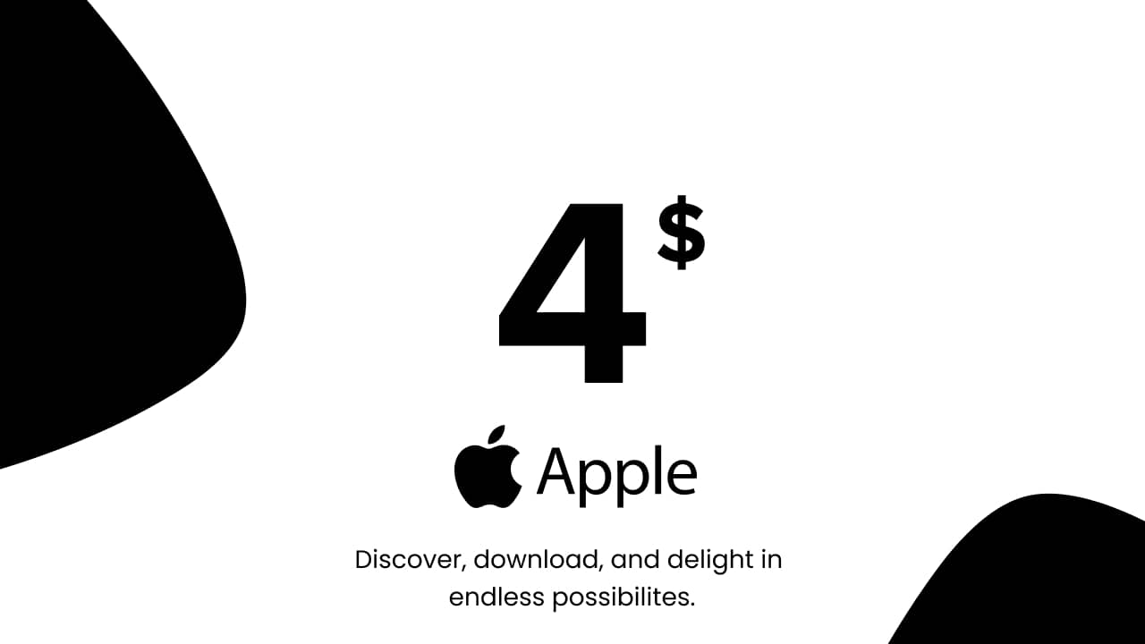Apple - 4 USD (United States)