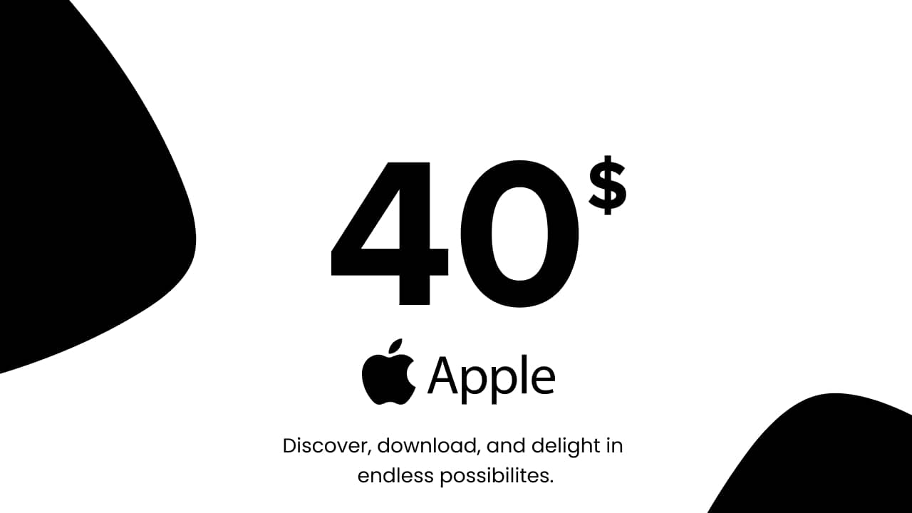 Apple - 40 USD (United States)