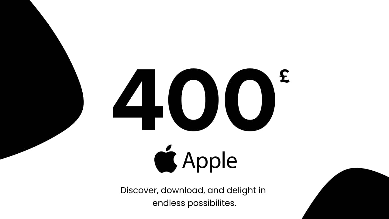 Apple - 400 GBP (United Kingdom)