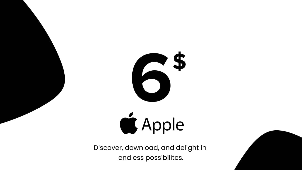 Apple - 6 USD (United States)
