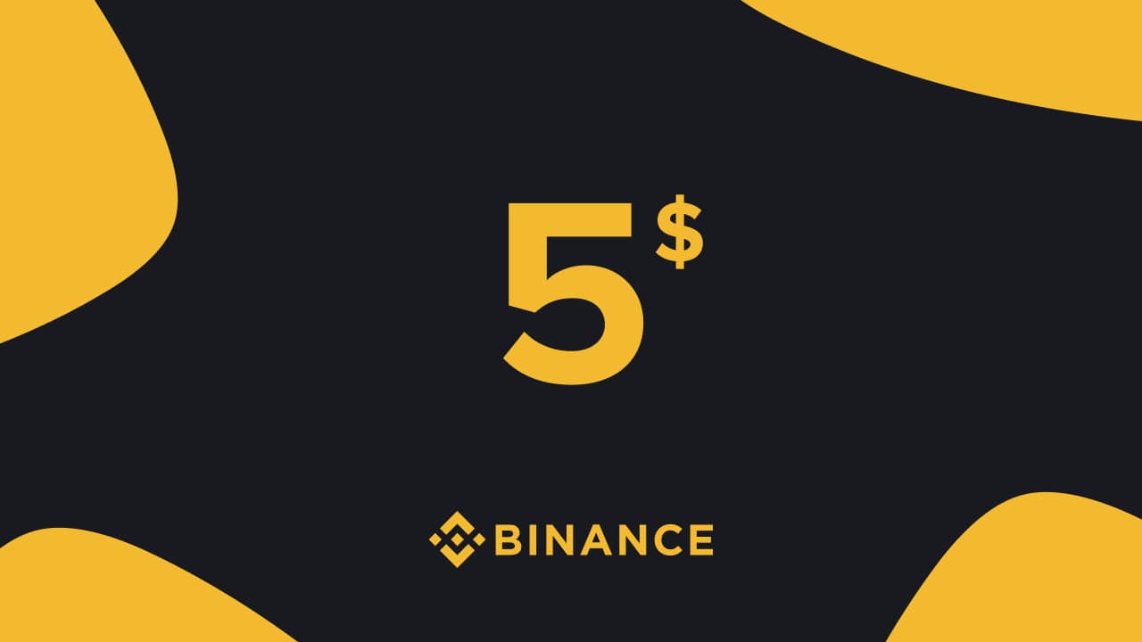 Binance - 5 USD (BTC)