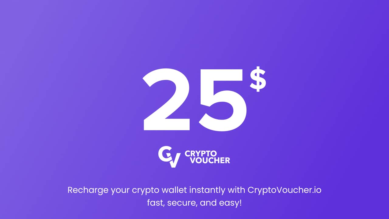 Crypto Voucher - 25 USD