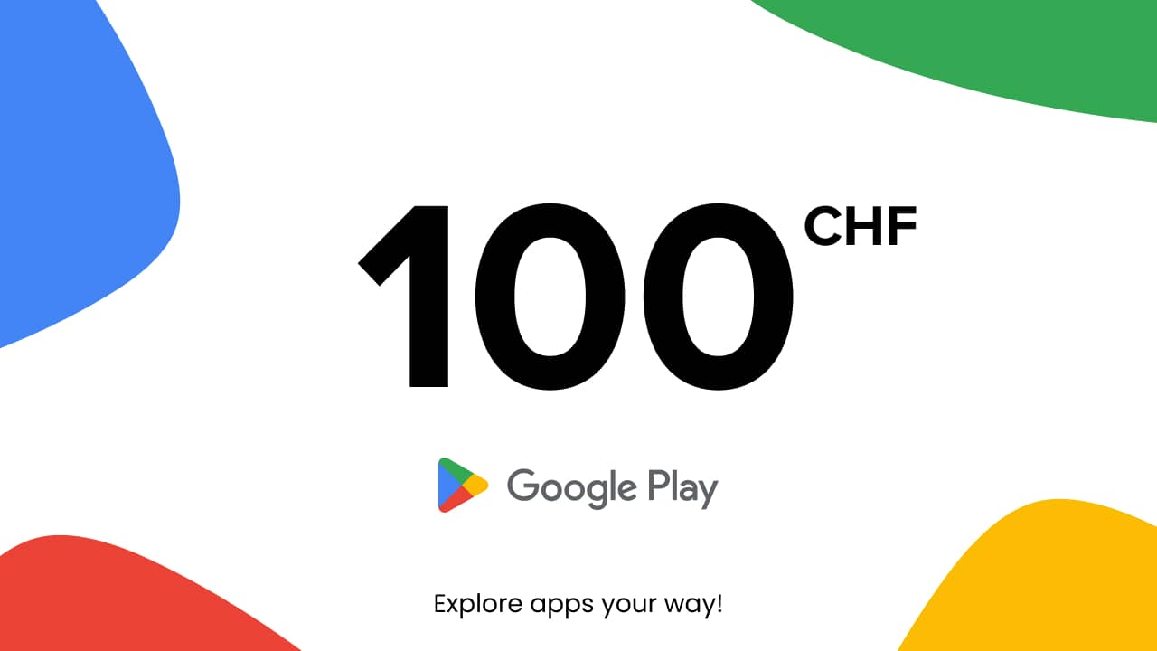 Google Play - 100 CHF (Switzerland)