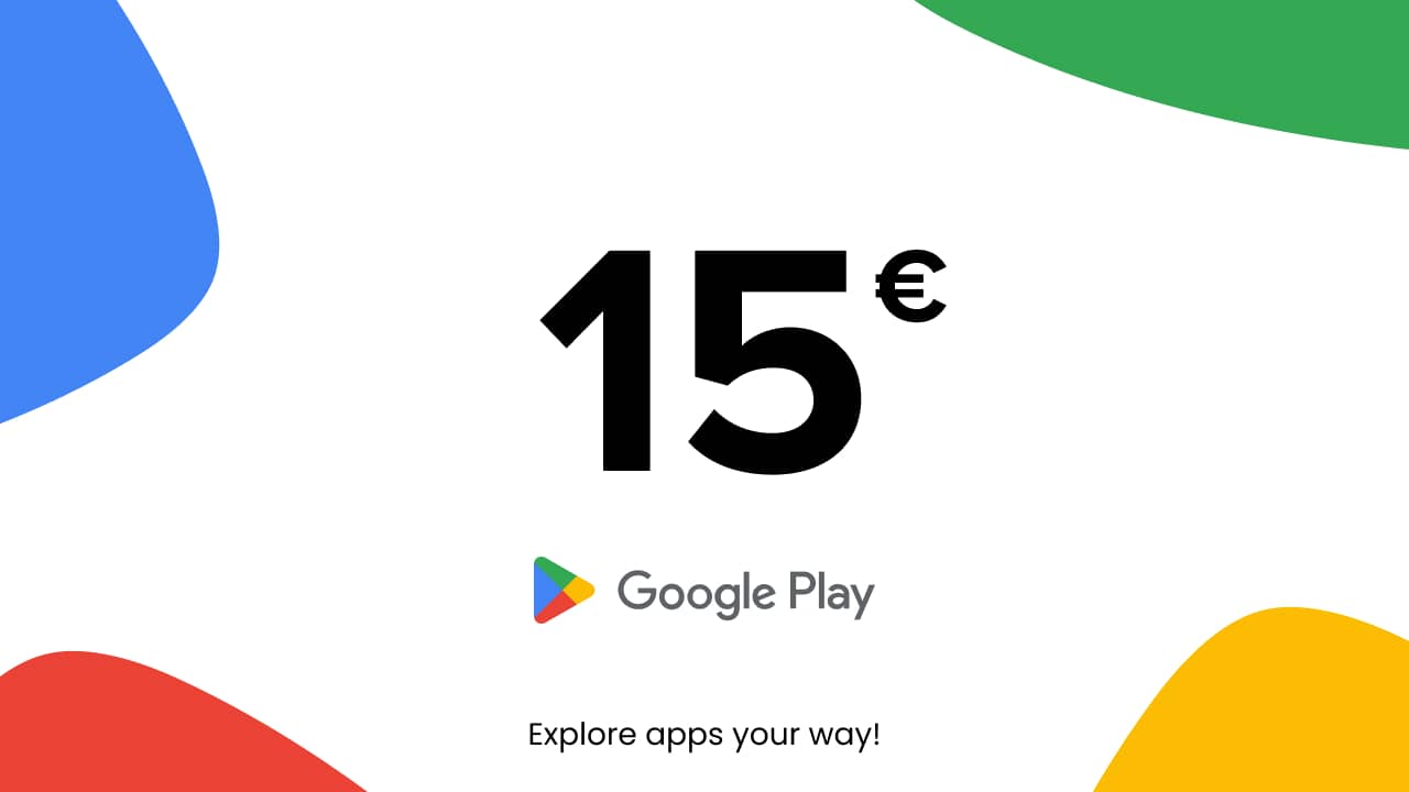Google Play - 15 EUR (Germany)