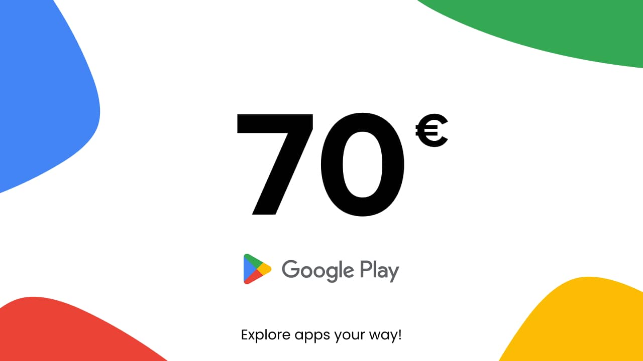 Google Play - 70 EUR (Italy)