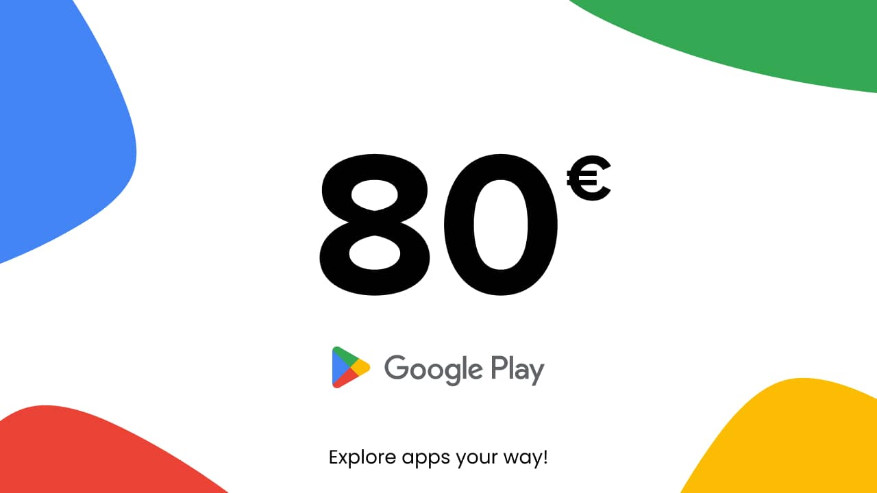 Google Play - 80 EUR (Italy)