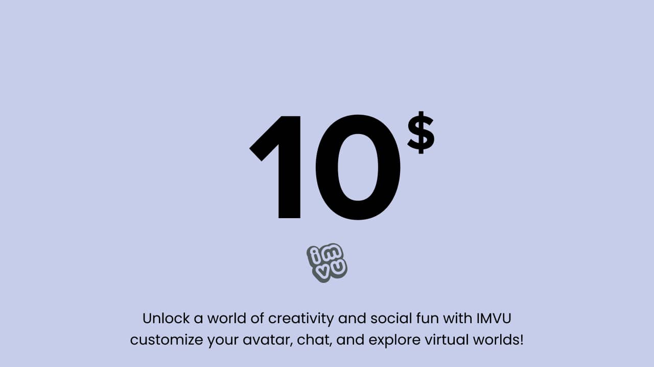 IMVU - 10 USD