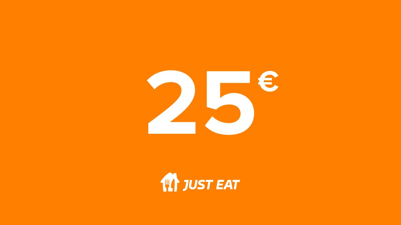 Just Eat / Takeaway - 25 EUR (Belgium)