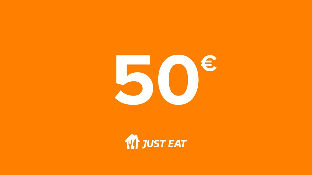Lieferando (Just Eat) - 50 EUR (Germany)