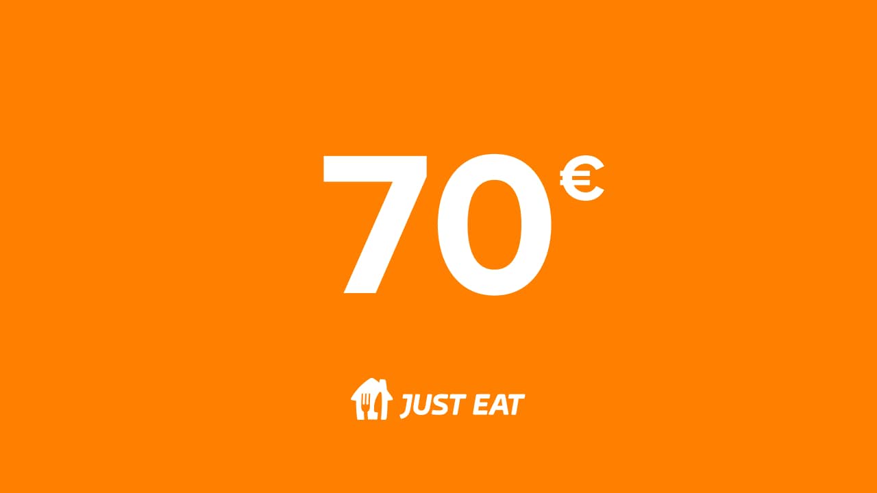 Lieferando (Just Eat) - 70 EUR (Germany)