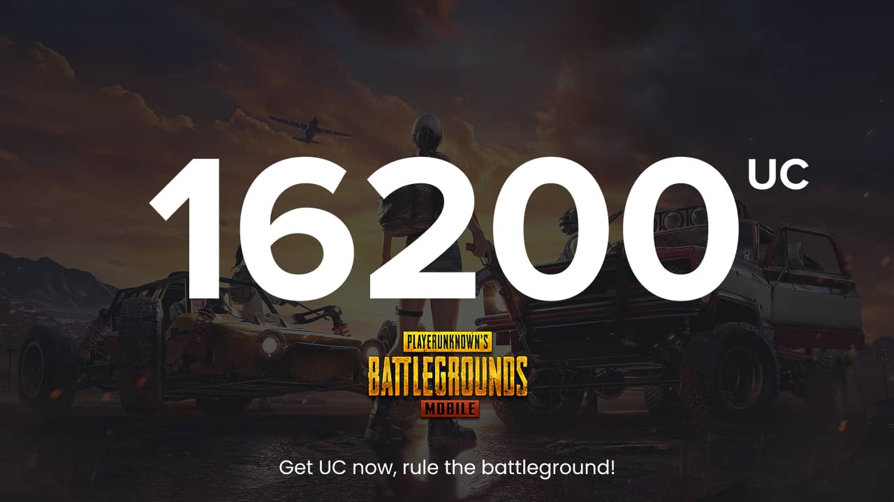 PUBG Mobile 16200 UC