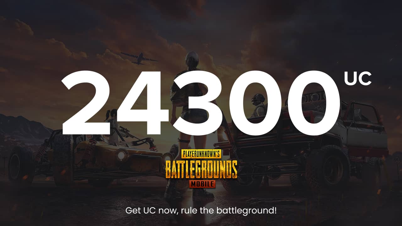 PUBG Mobile 24300 UC