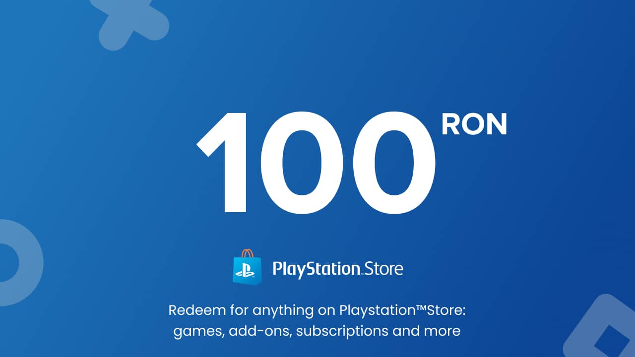 Playstation Store PSN - 100 RON (Romania)