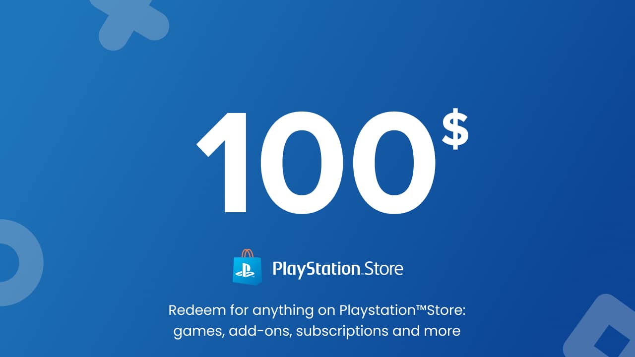 Playstation Store PSN - 100 USD (USA)