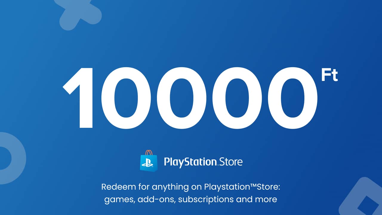 Playstation Store PSN - 10000 HUF (Hungary)