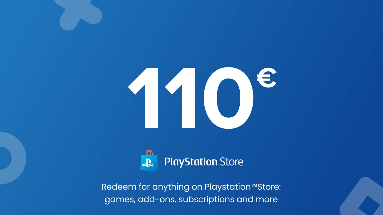 Playstation Store PSN - 110 EUR (Germany)