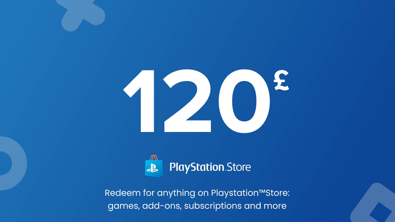 Playstation Store PSN - 120 GBP (United-Kingdom)