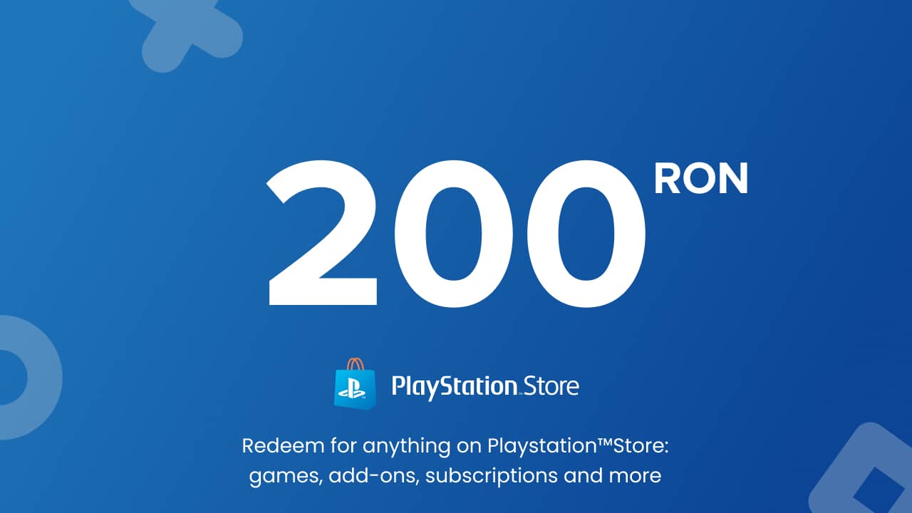 Playstation Store PSN - 200 RON (Romania)