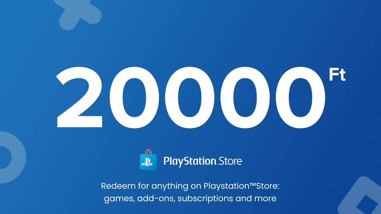 Playstation Store PSN - 20000 HUF (Hungary)