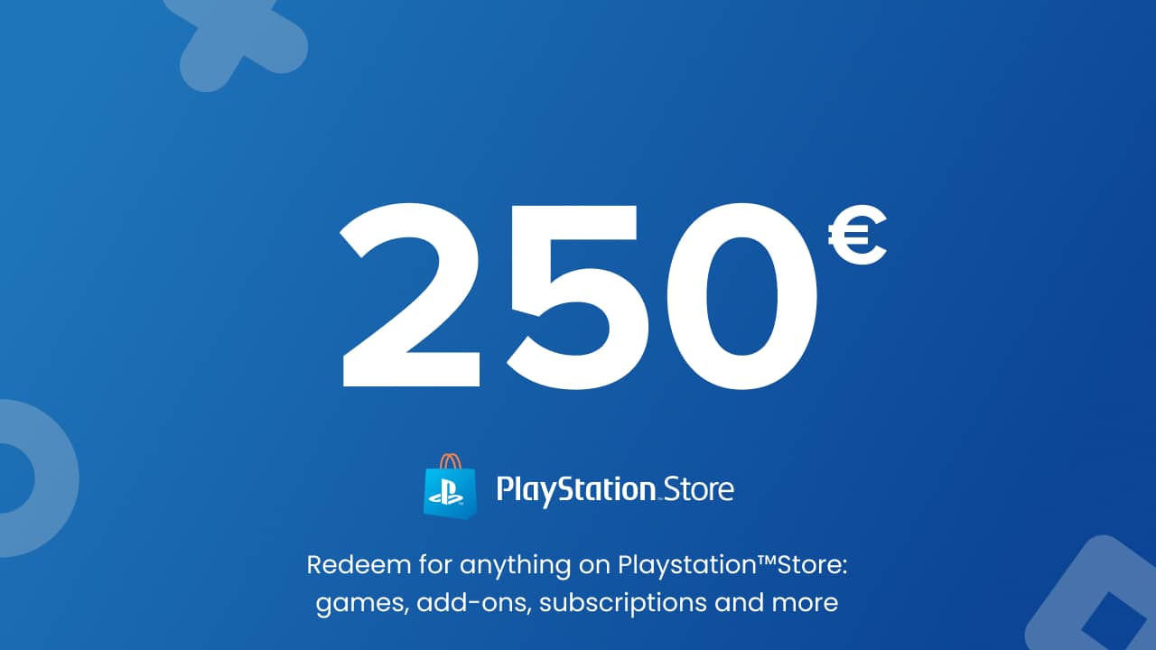 Playstation Store PSN - 250 EUR (France)