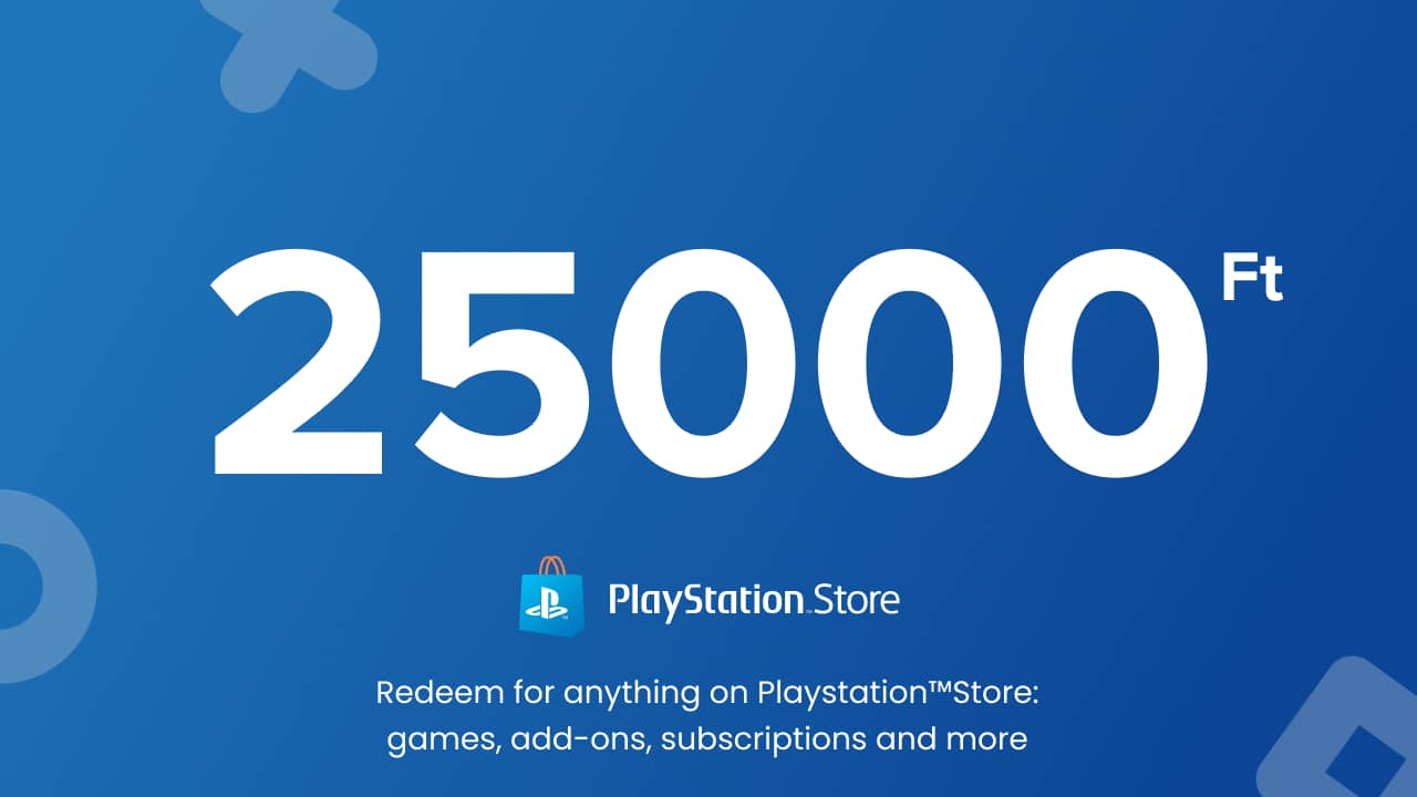 Playstation Store PSN - 25000 HUF (Hungary)