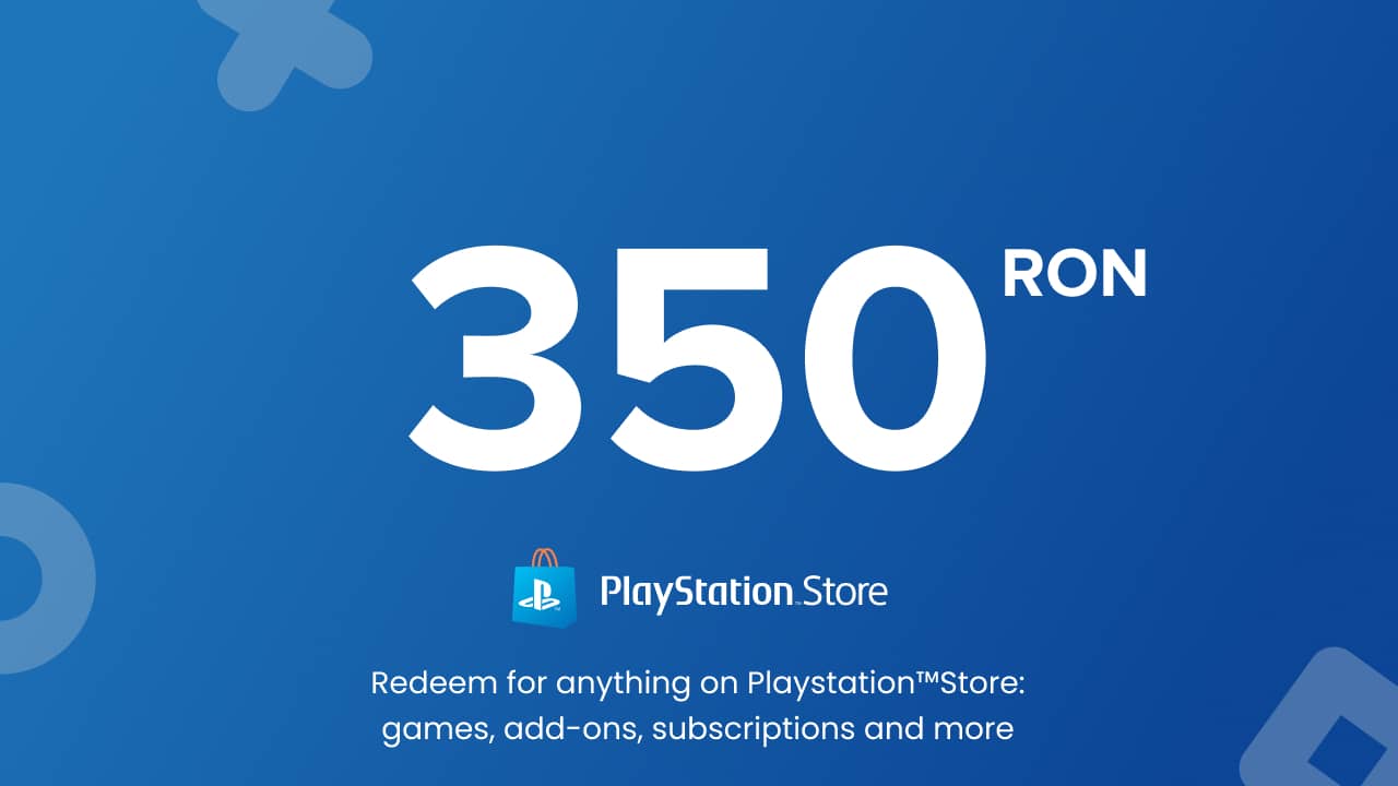 Playstation Store PSN - 350 RON (Romania)