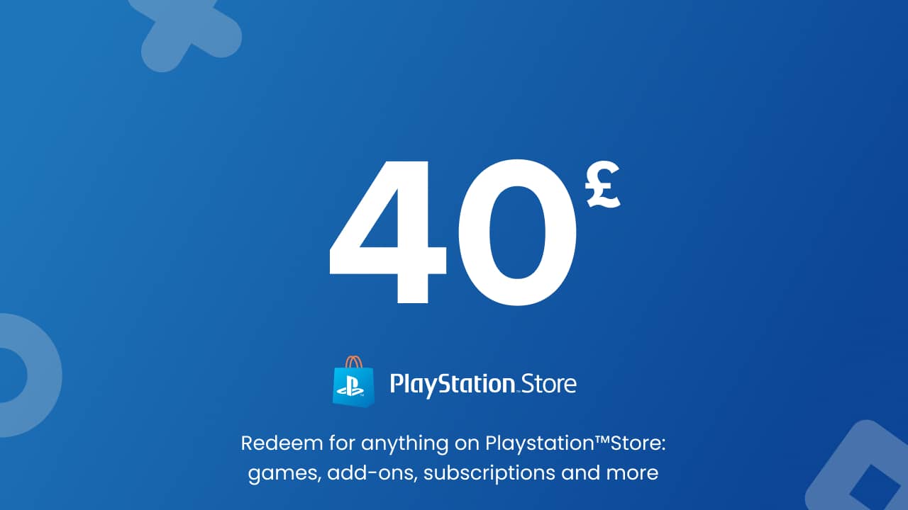 Playstation Store PSN - 40 GBP (United-Kingdom)