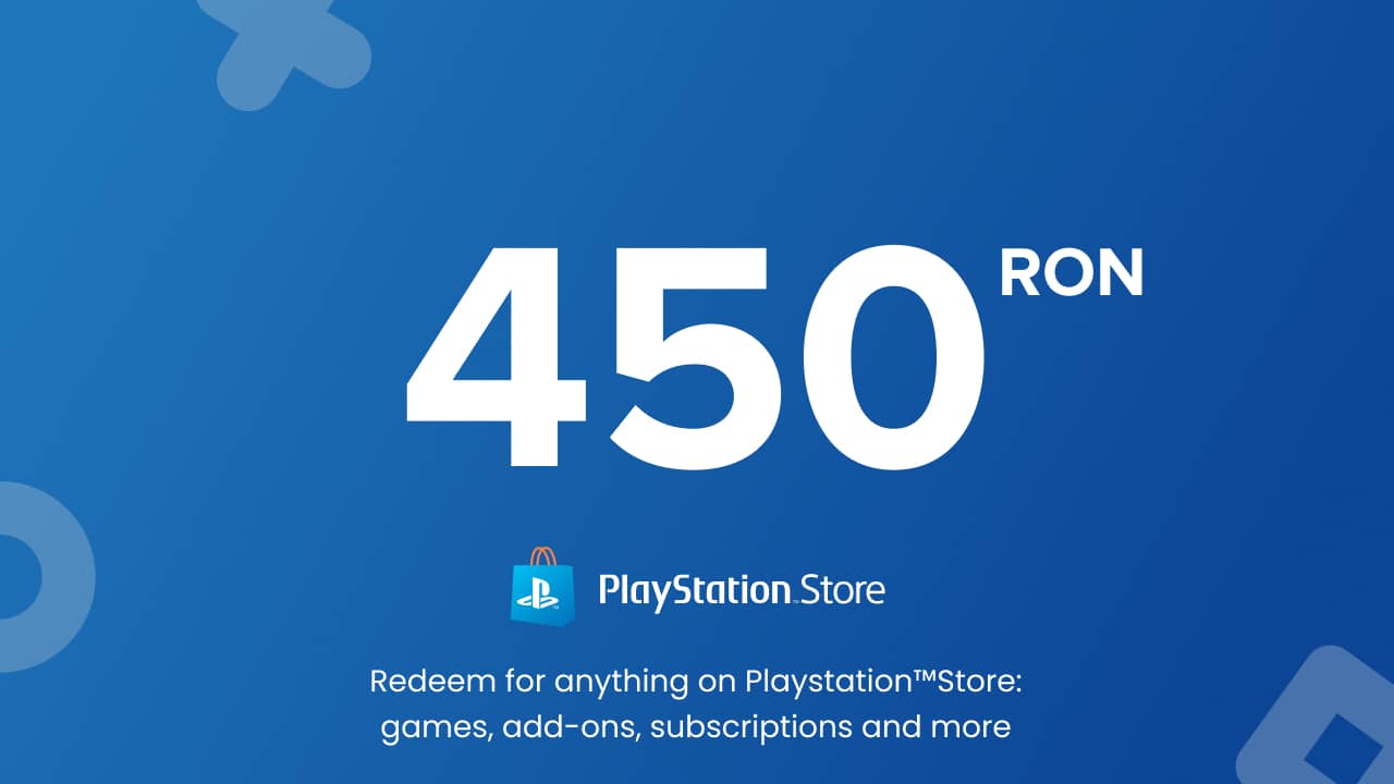 Playstation Store PSN - 450 RON (Romania)