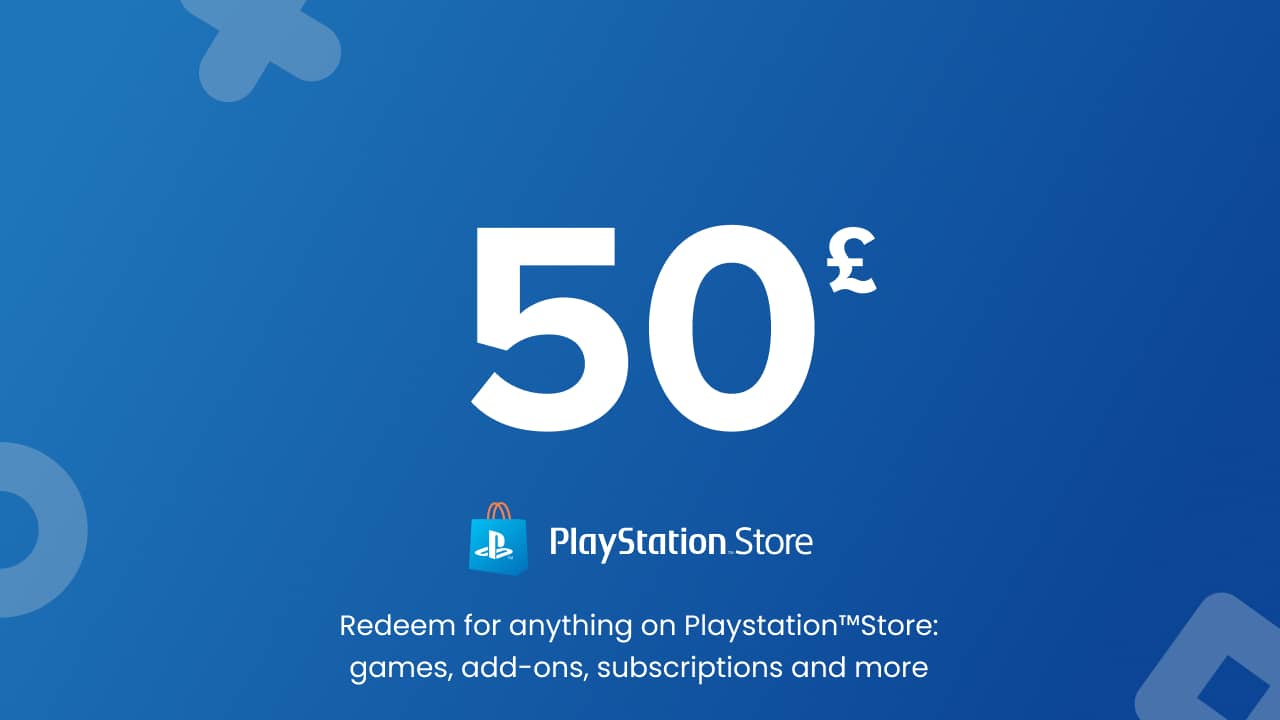 Playstation Store PSN - 50 GBP (United-Kingdom)