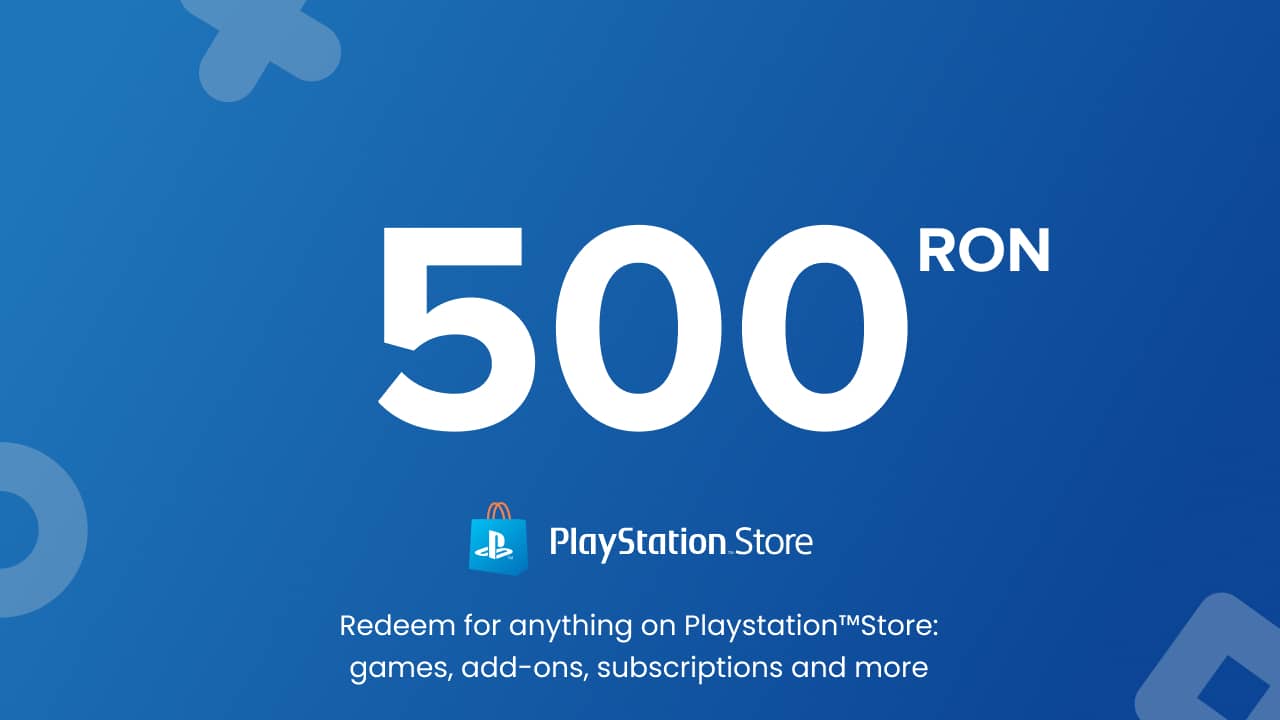 Playstation Store PSN - 500 RON (Romania)
