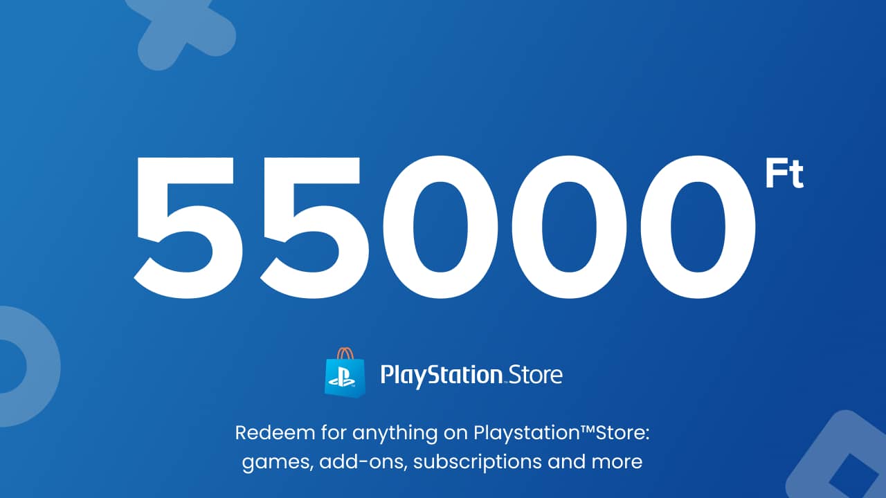 Playstation Store PSN - 55000 HUF (Hungary)