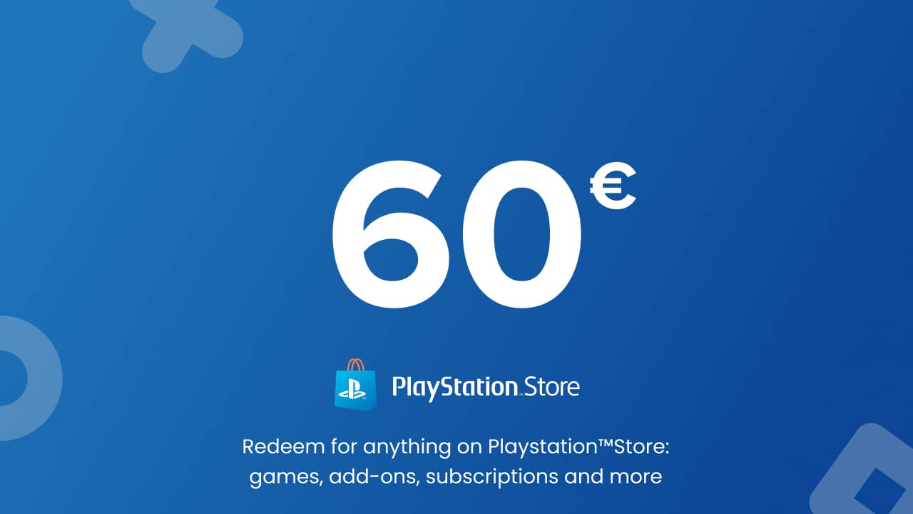 Playstation Store PSN - 60 EUR (France)