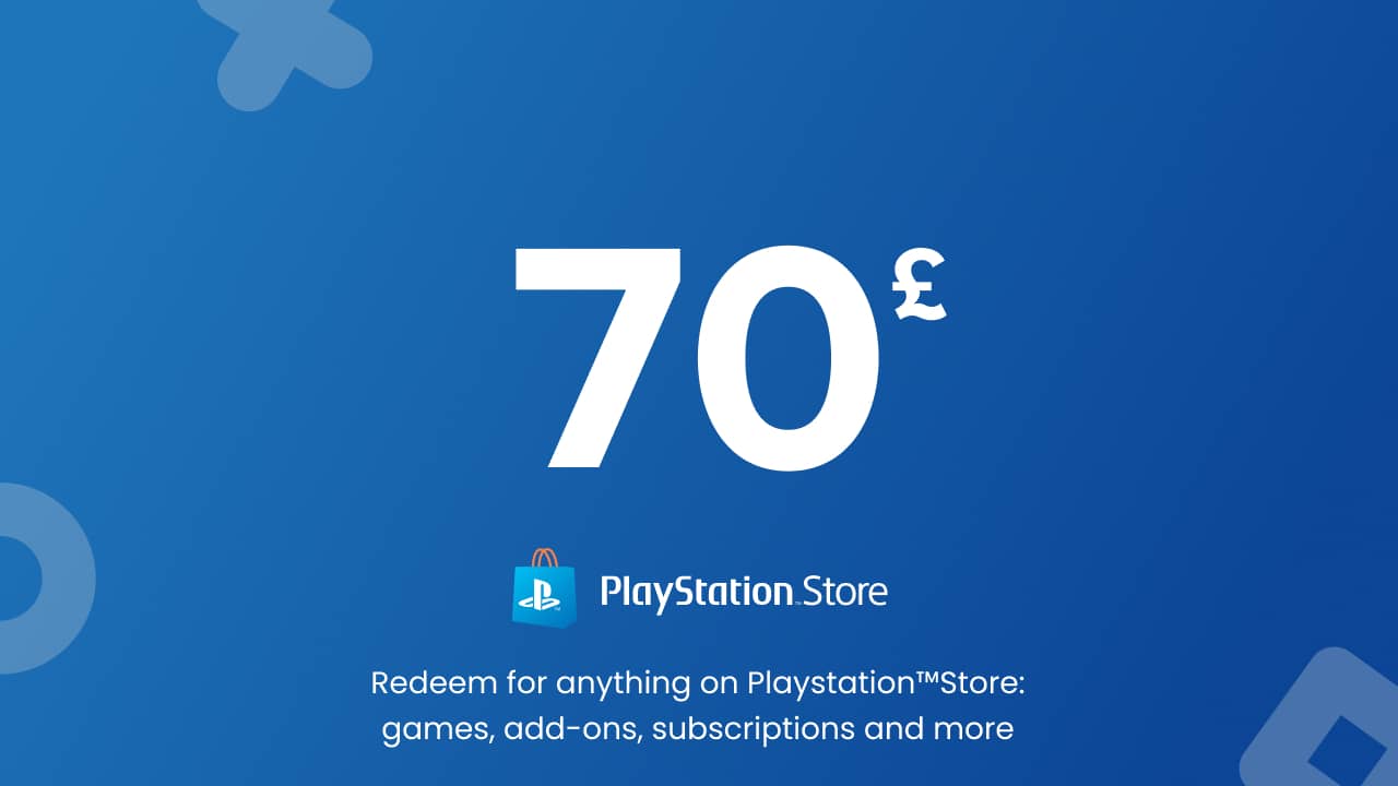Playstation Store PSN - 70 GBP (United-Kingdom)