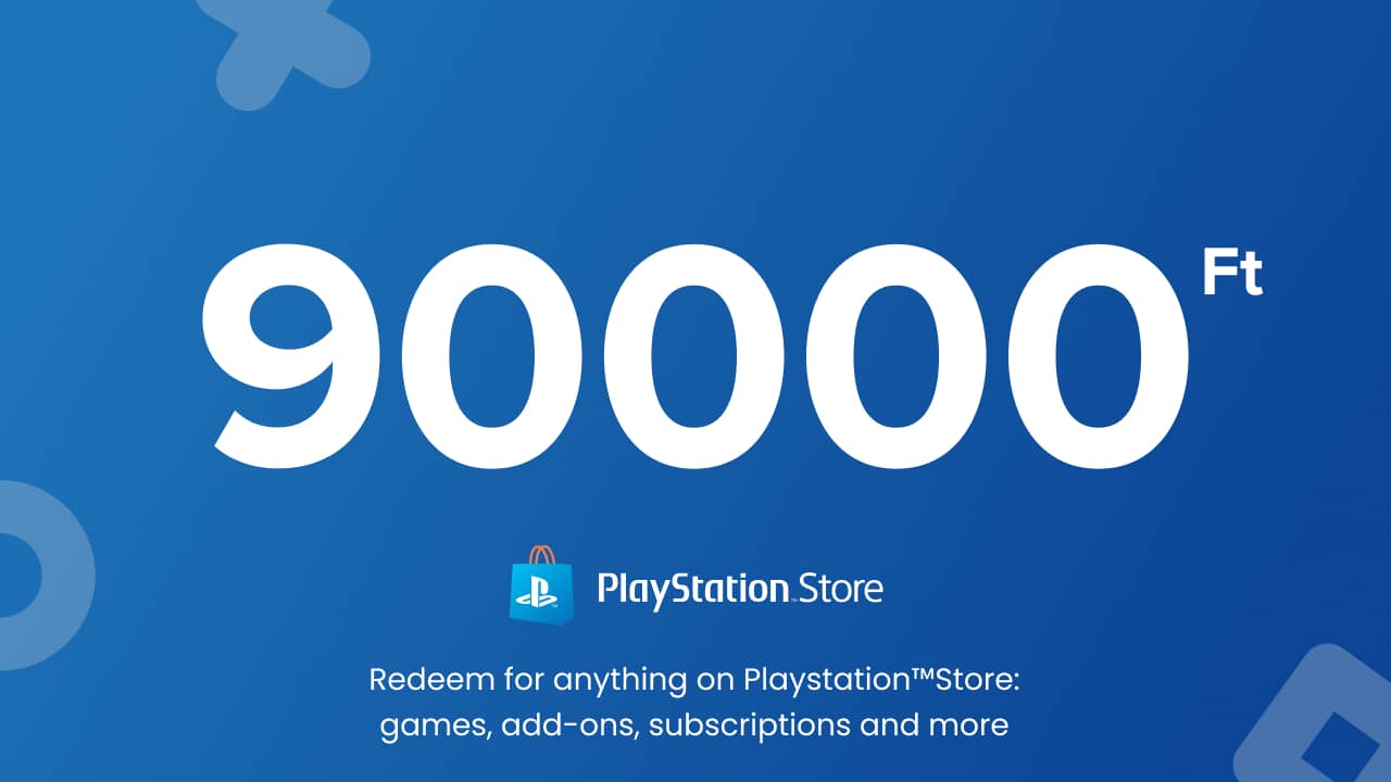 Playstation Store PSN - 90000 HUF (Hungary)