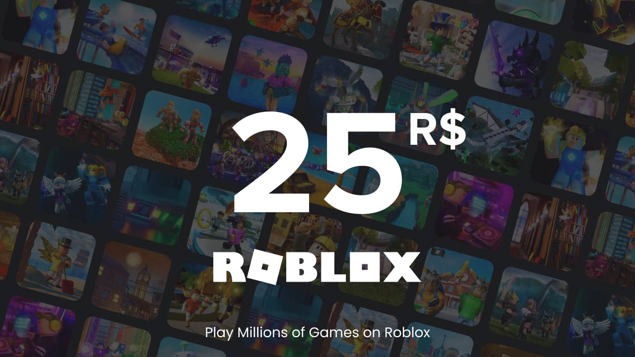Roblox - 25 BRL