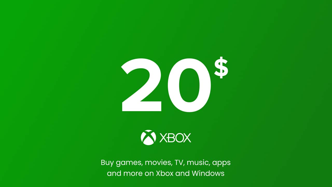 Xbox Store - 20 USD (United States)