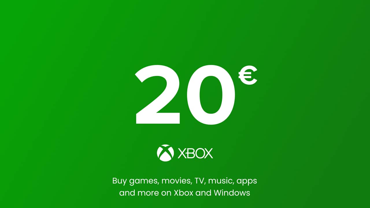 Xbox Store - 20 EUR (Europe)