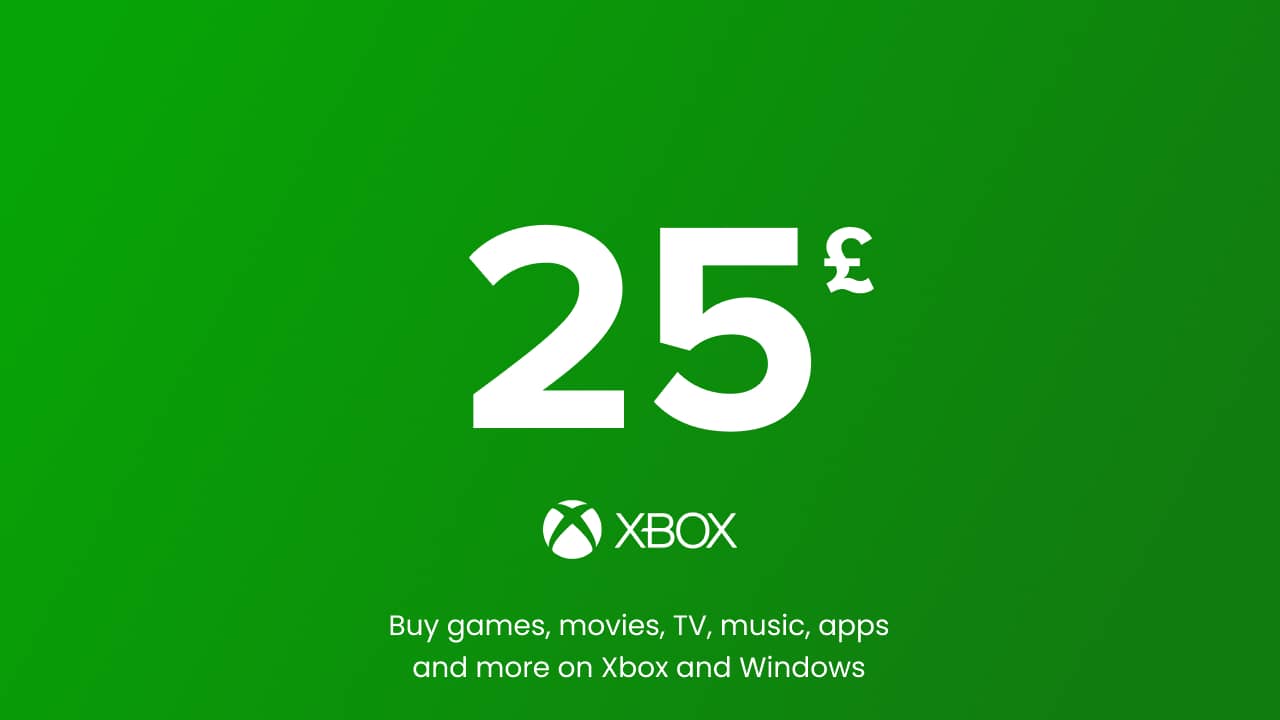 Xbox Store - 25 GBP (United Kingdom)