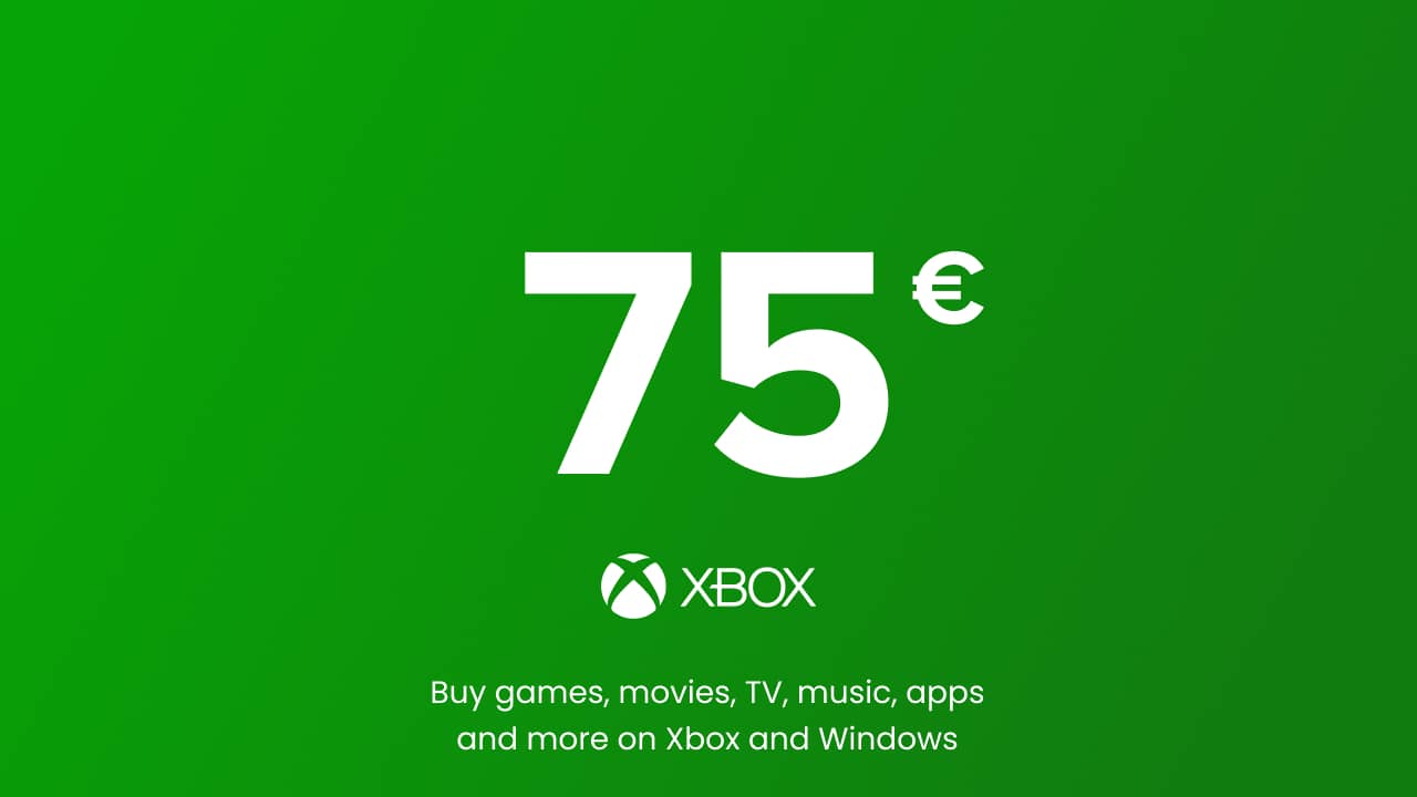 Xbox Store - 75 EUR (Europe)
