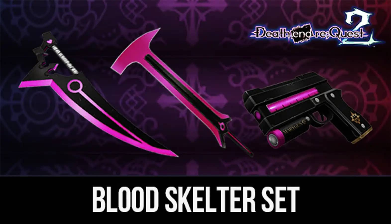 Death end re;Quest 2 - Blood Skelter Set