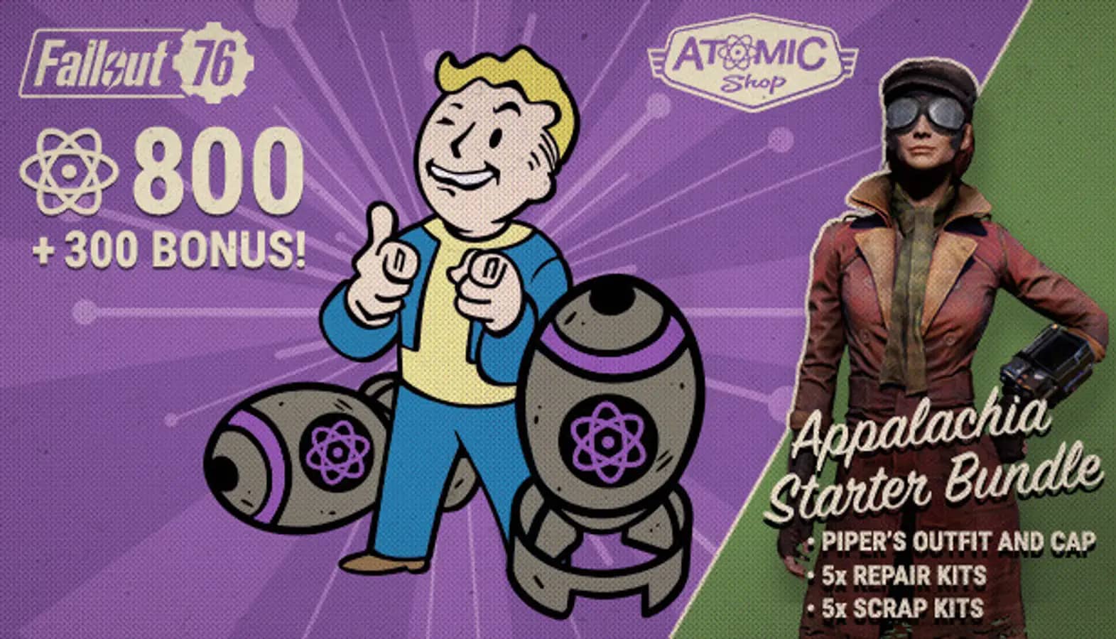 Fallout 76: Appalachia Starter Bundle