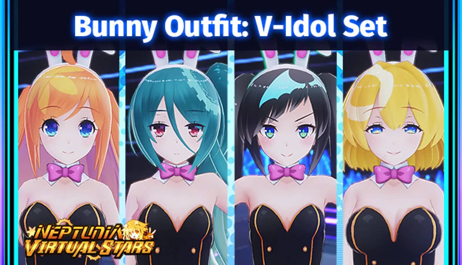 Neptunia Virtual Stars - Bunny Outfit: V-Idol Set