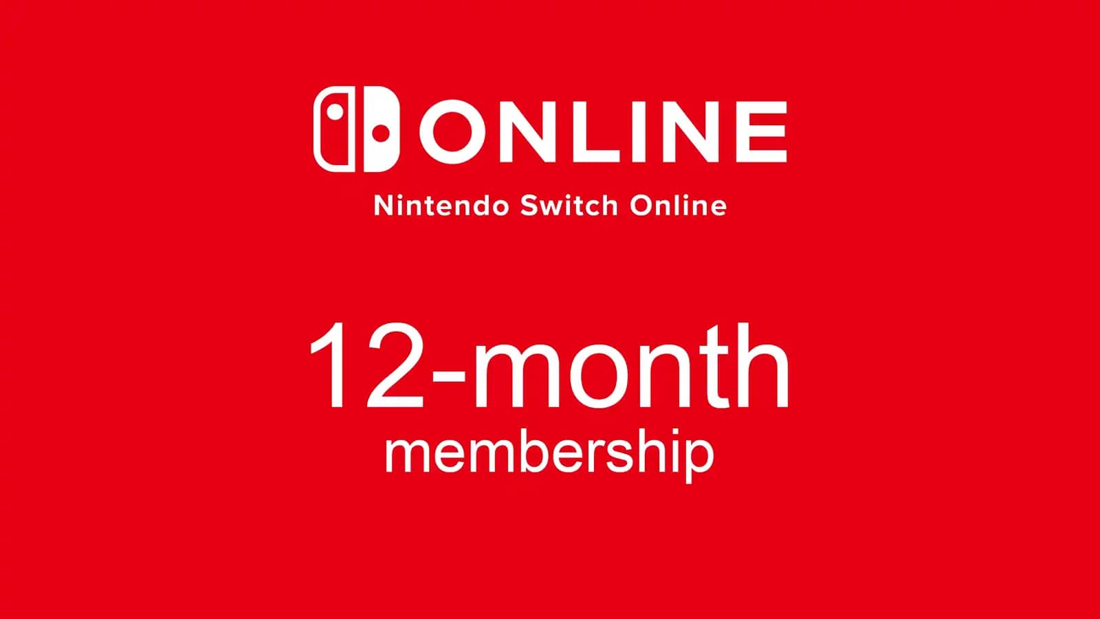 Nintendo Membership 12 Month (Individual) 