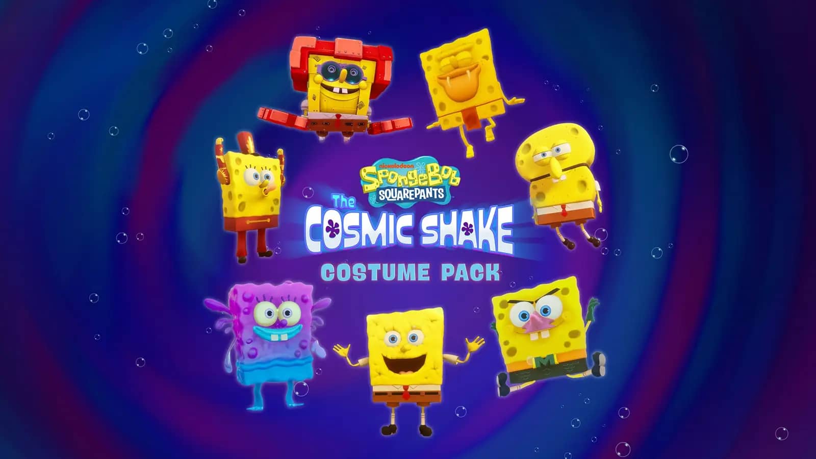 SpongeBob SquarePants: The Cosmic Shake - Costume Pack