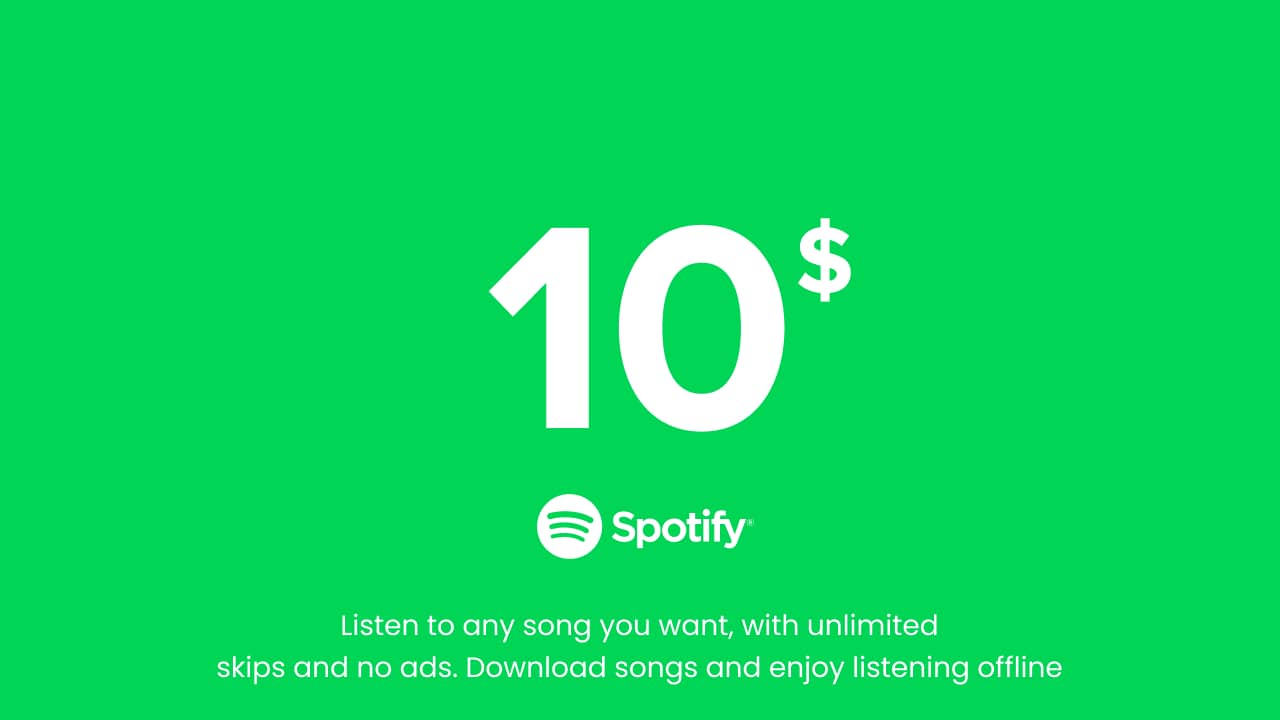Spotify - 10 EUR (United States)