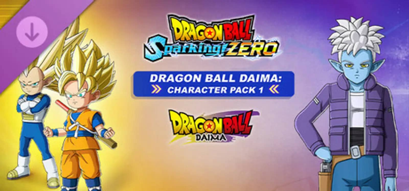 DRAGON BALL: Sparking! ZERO - Dragon Ball DAIMA: Character Pack 1